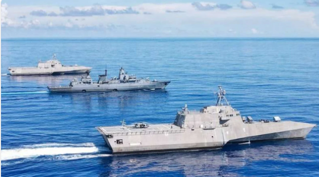 TNI AL Siaga, Armada Perang Terbesar Amerika Masuk Indonesia